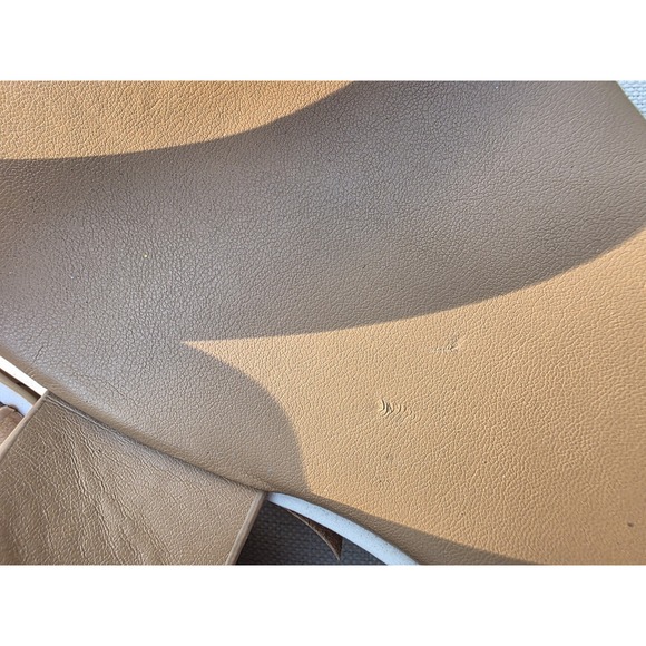 Marc Fisher Gordy Size US 9.5M Women's Strappy Wedge Sandals Dark Natural - Picture 13 of 15